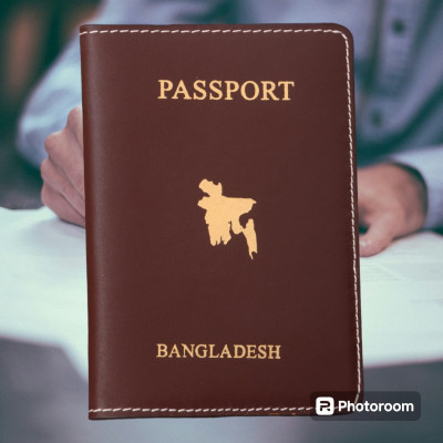 premium quality  passport wallets Brown -maf 1008